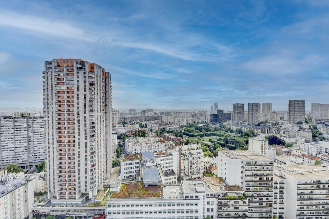 Appartement Place D'Italie Superbe Vue Paris Exterior photo